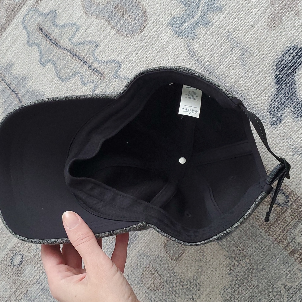 Lululemon Baseball Cap Baller Hat Heathered Gray Knit O/S - Picture 7 of 10